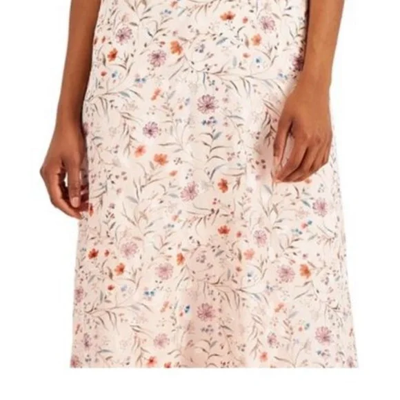 INC Spring/Summer Ruffle Floral Print Sheath Dress Sz 8 NWT - Picture 6 of 11